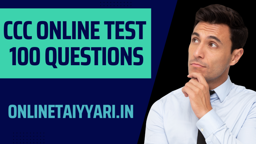 CCC Online Test 100 Questions